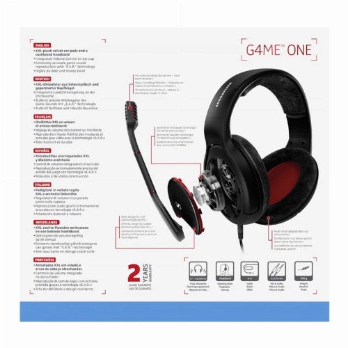 قیمت خرید فروش هدست Sennheiser G4ME ONE Black 